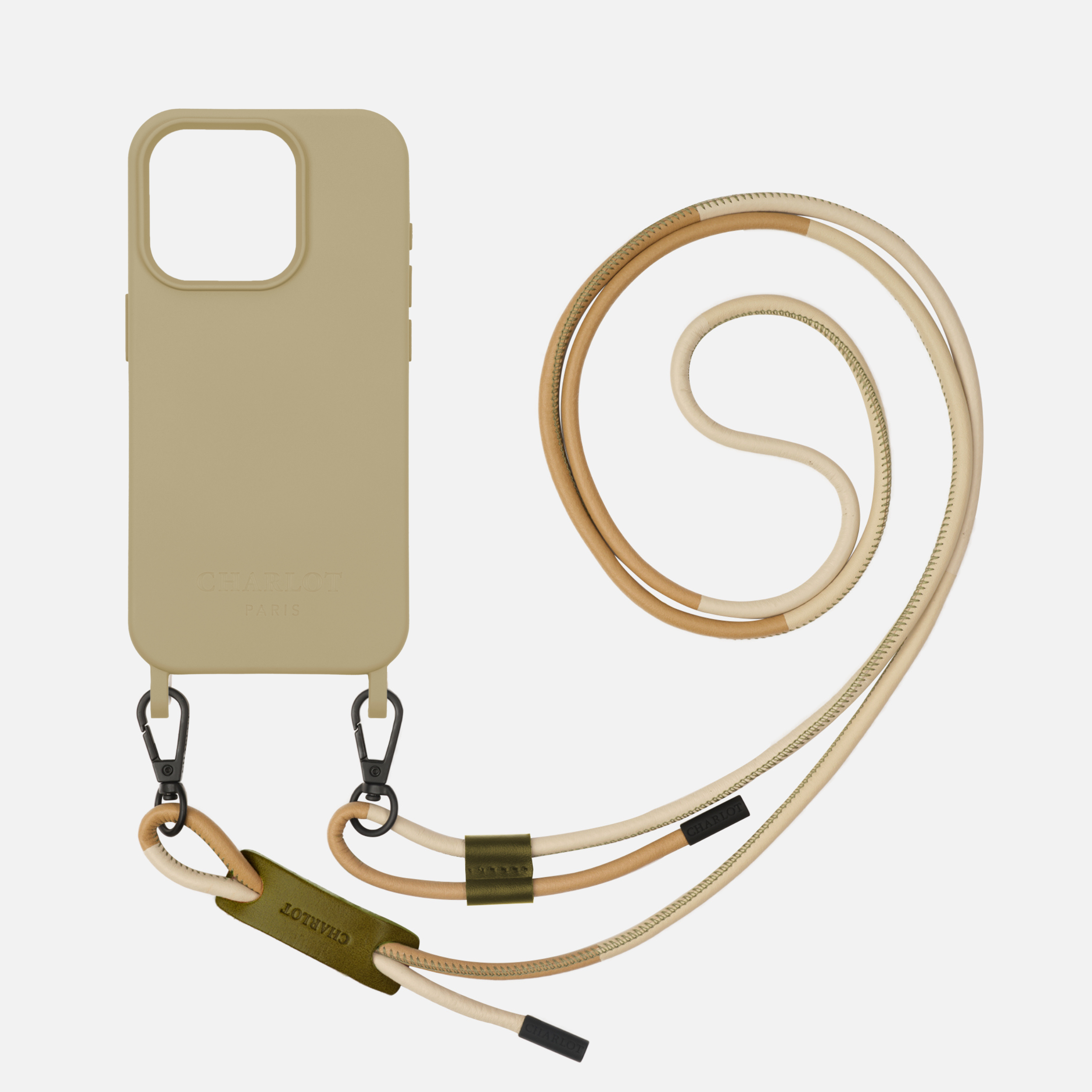 Coque Taupe +  Noga Cuir Sable